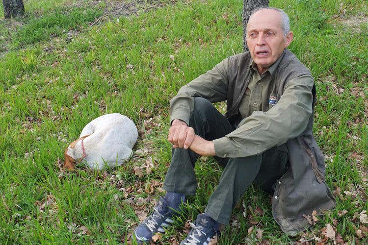 Pino Crestini Pino Crestini racconta la filiera del tartufo: la scelta del cane