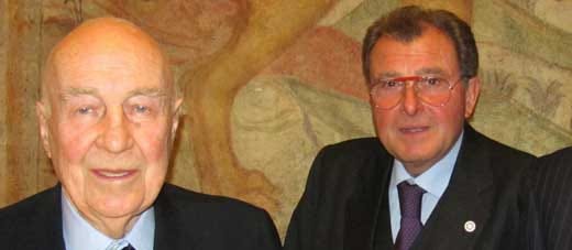 Lucio Piombi e Nino Grumelli Pedrocca