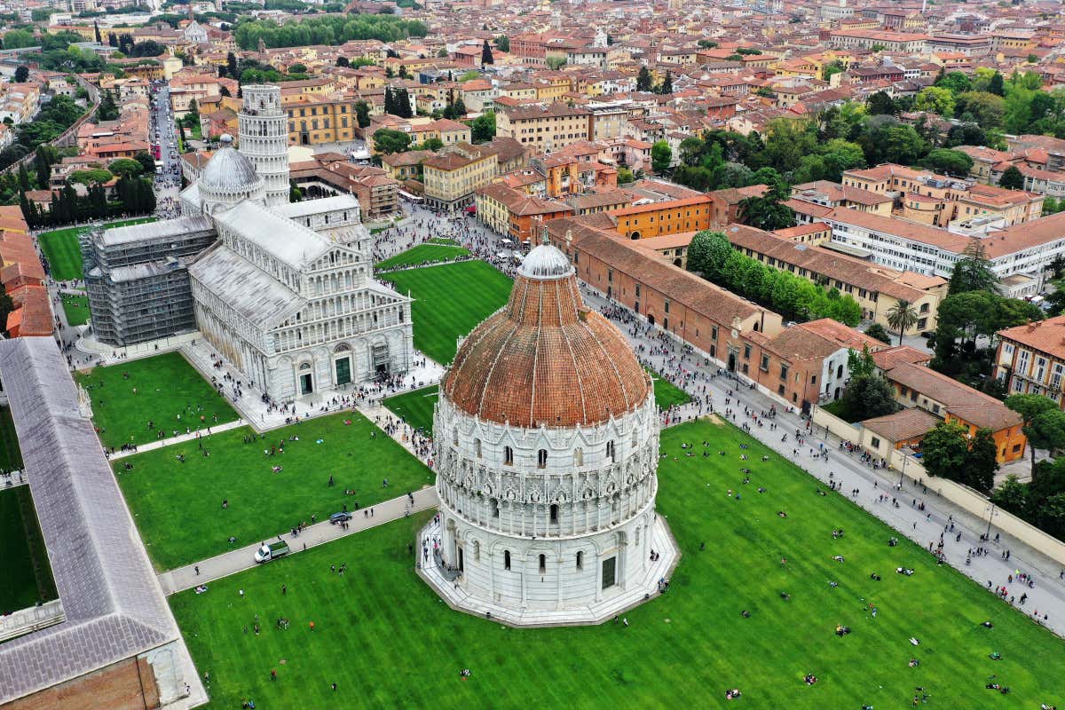 La Piazza dei Miracoli di Pisa