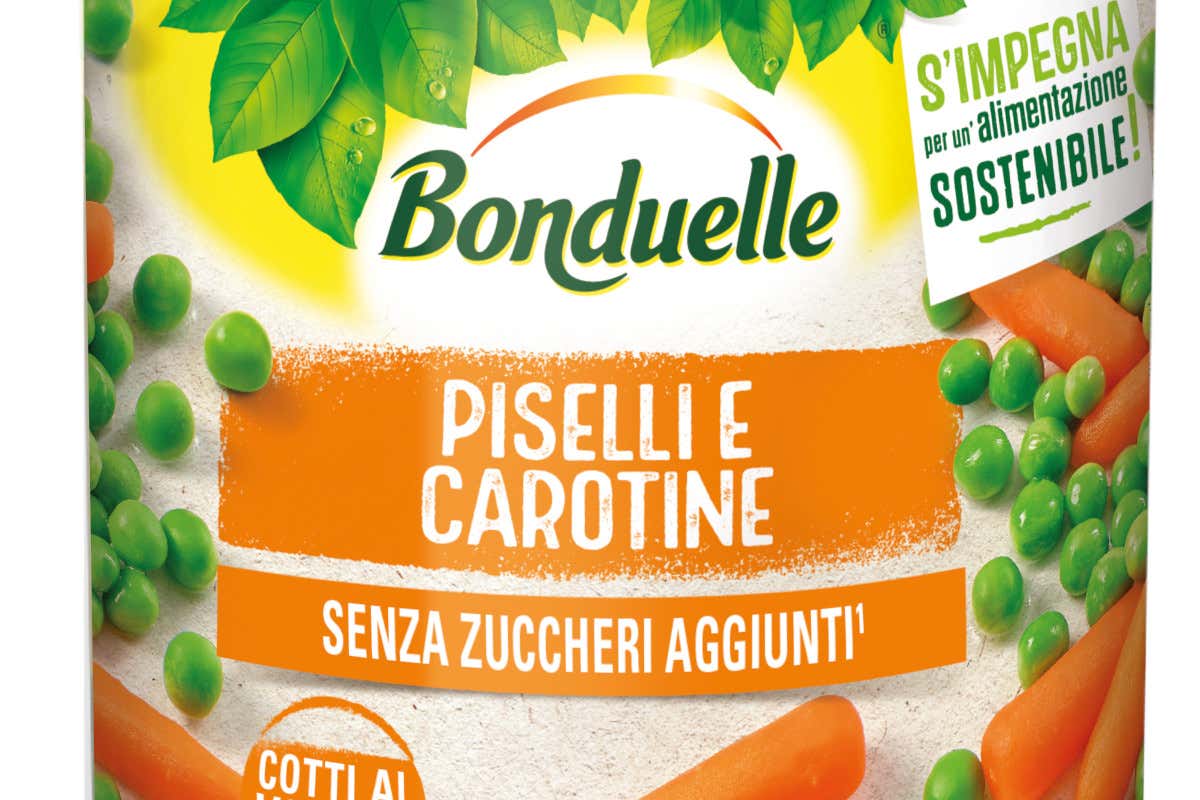 Piselli e carotine  Gusto e praticità: Bonduelle rinnova verdure cucinate e misti al naturale