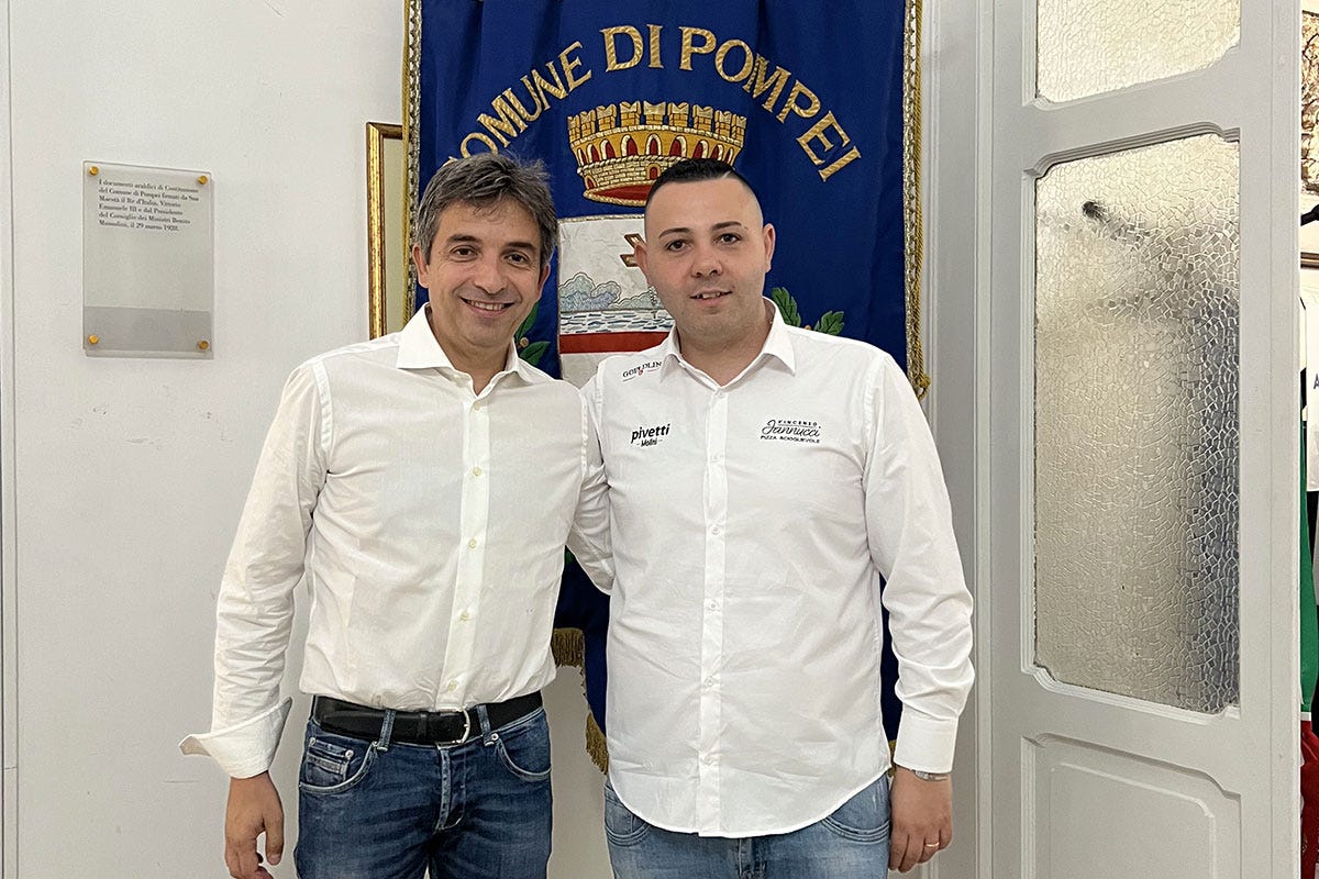 GIanluca Pivetti e Vincenzo Iannucci Molini Pivetti protagonista al Pompeii Young Festival