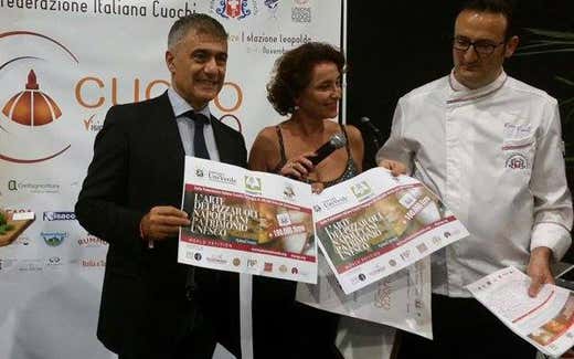 da sinistra: Alfonso Pecoraro Scanio, Annamaria Tossani e Rocco Pozzulo