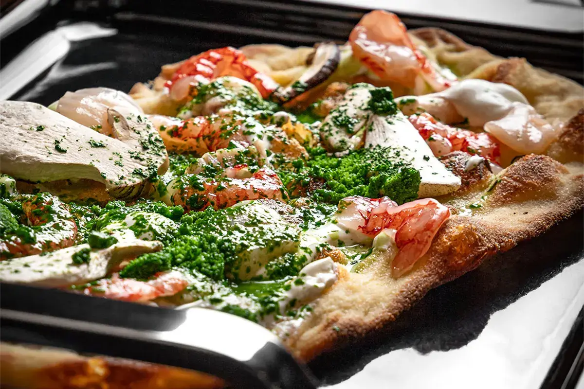 Pizza della vigilia di Natale Pizza della vigilia di Natale