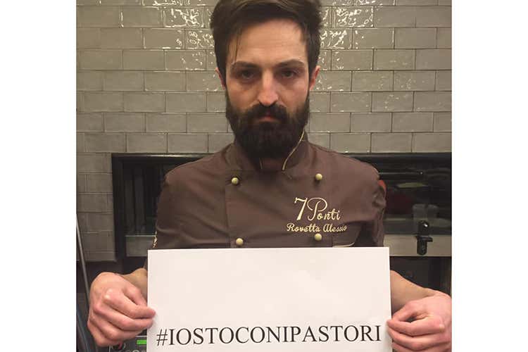 Alessio Rovetta (I pizzaioli sostengono i pastori sardi Pizze ad hoc con pecorino protagonista)