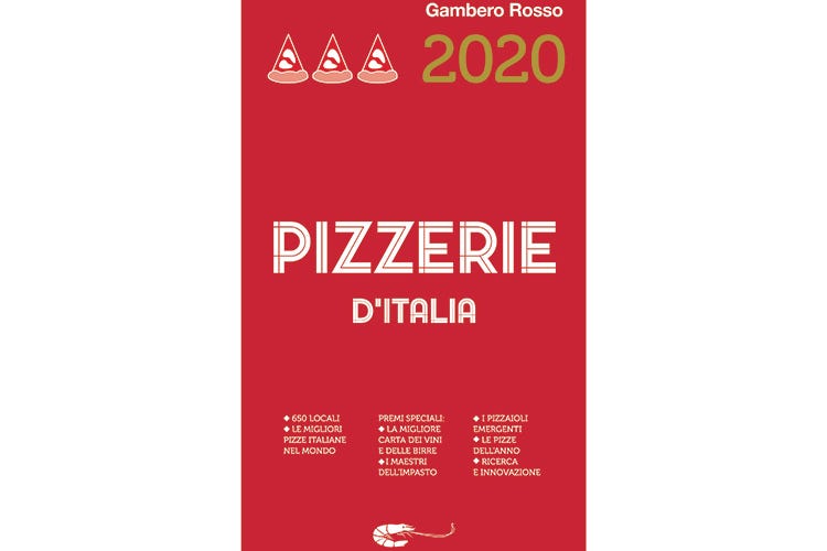La copertina della Guida (Gambero Rosso, tocca alle pizzerie In Guida 120 novità, 10 al top)