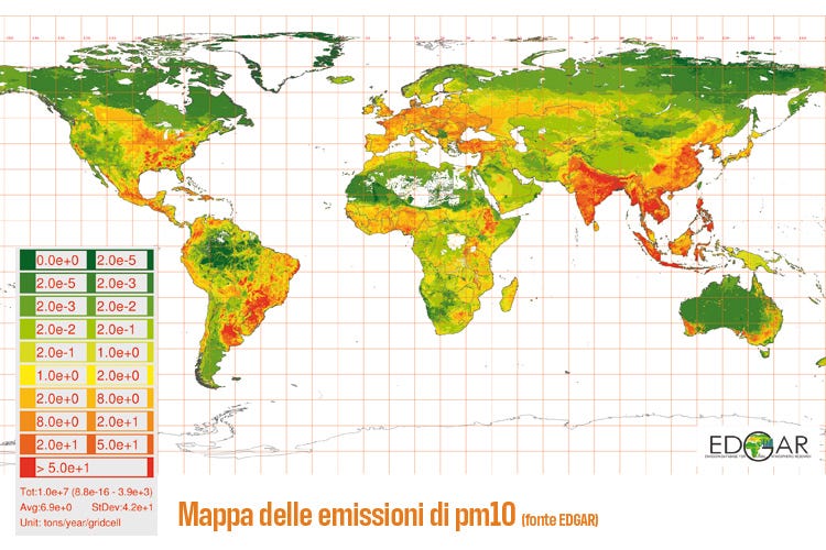 PM10 nel mondo - Covid-19 e smog si danno la mano? Quando più indizi fanno una prova