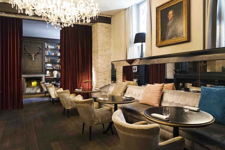 L'interno del ristorante Verve (Un po’ di… Verve all’Hotel D.O.M. di Roma)