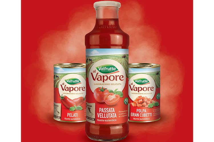La nuova linea Valfrutta (Pomodoro al Vapore La novità di Valfrutta a scaffale)