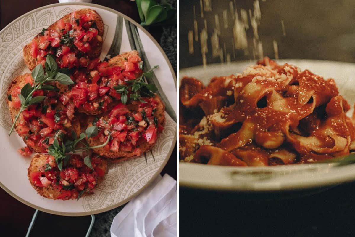 Il pomodoro è un ingrediente sacro nel ristorante di Andrea Carpentieri