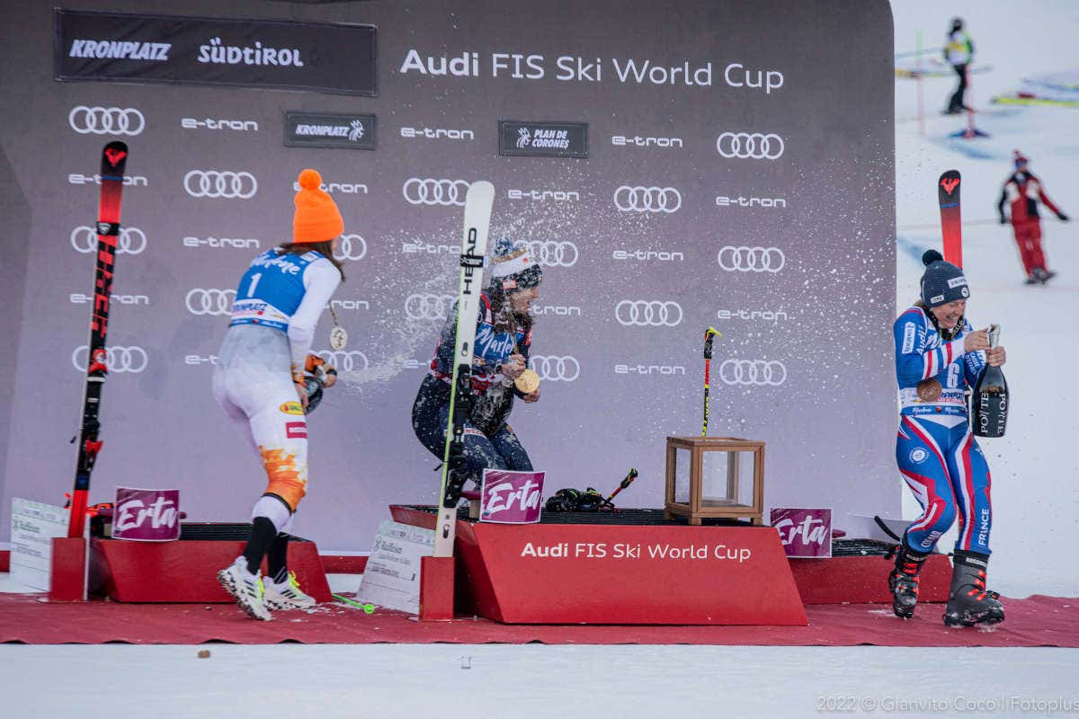 Ponte1948 protagonista sulla neve alla coppa del mondo di sci femminile