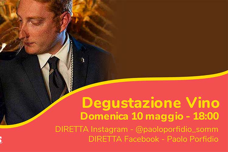 Diretta wine con Paolo Porfidio Degustazione on line aperta