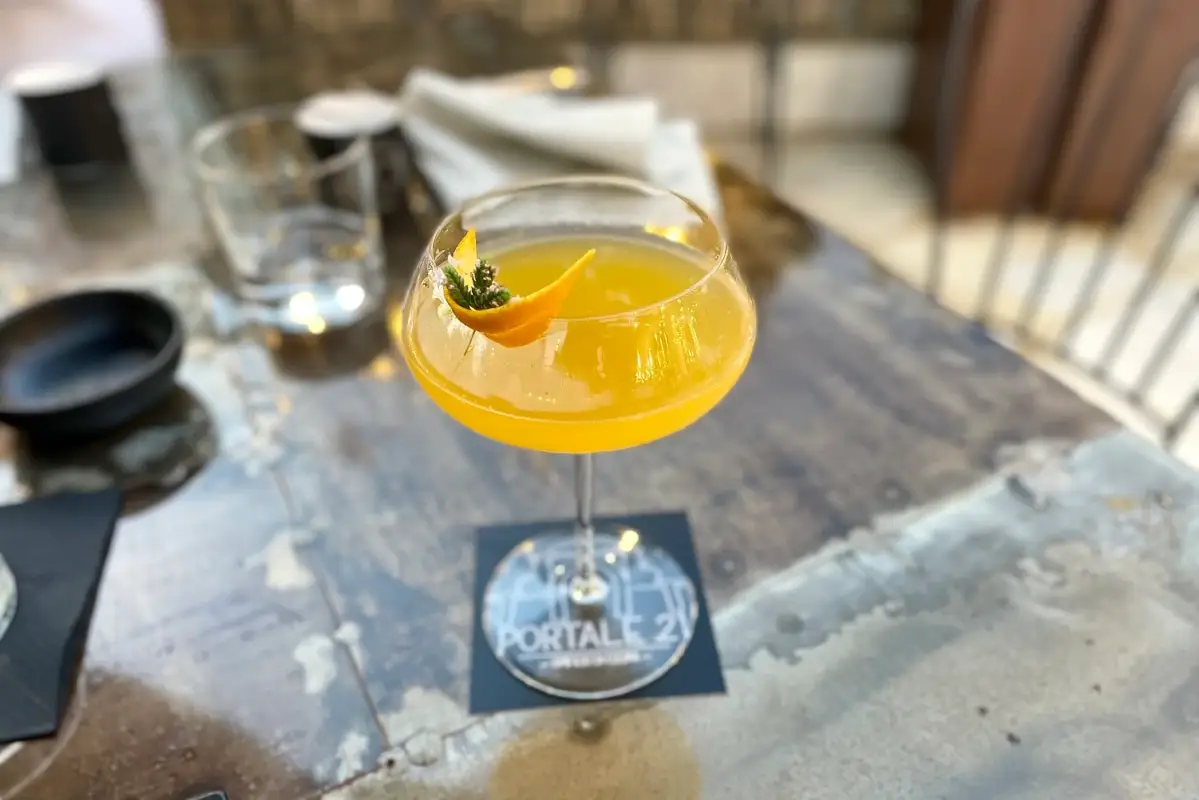 Cocktail Mimosa Portale 21-Opificio di cucina: nel piatto semplicità e sincerità