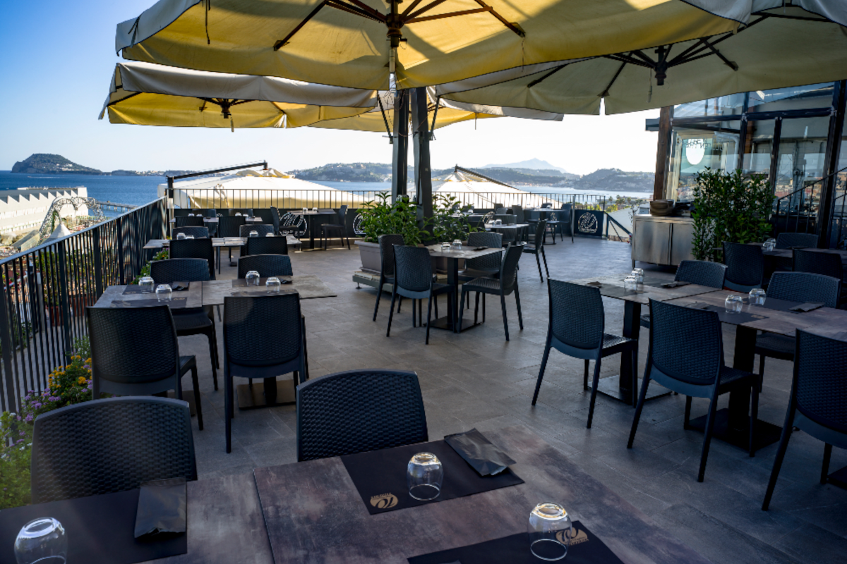 La pizzeria di Diego Vitagliano a Pozzuoli 