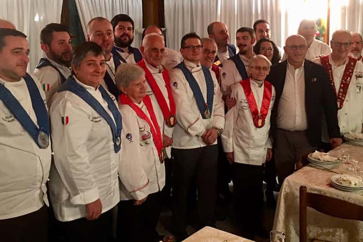 I cuochi premiati (Premio Bramante, i cuochi pavesi incoronano Claudio Sadler)