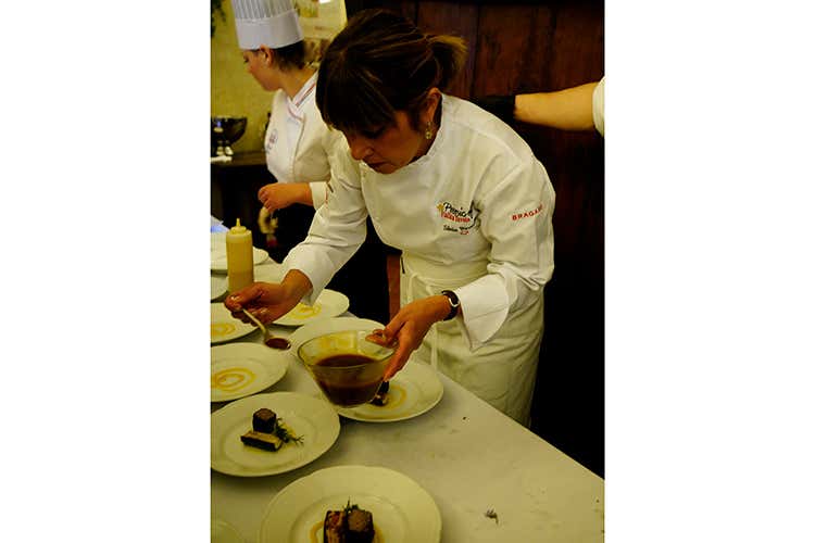 (Premio IaT, al light lunch Silvia Baracchi reinventa Da Vinci)