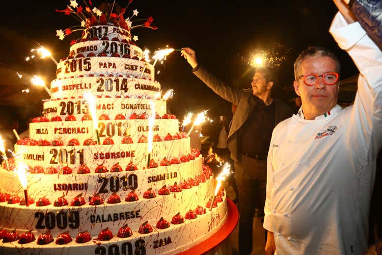 Andrea Berton e Ernst Knam (I Personaggi dell’anno fanno squadra Tessera Fic a Bombana, Féolde e Cerea)