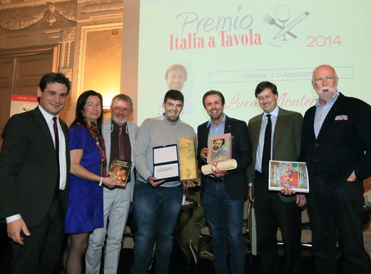 da sinistra: Andrea Nardin, Ketty Magni, Alberto Lupini, Ilario Vinciguerra, Luca Montersino, Giovanni Busi e Renato Missaglia