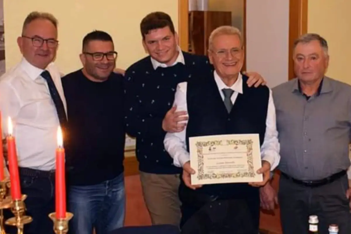 Premio alla storicit&agrave; della cucina Forsempronese a Luciano Mancinelli