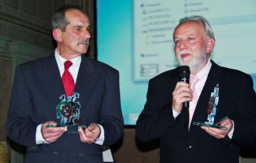 Giorgio Tommasi (presidente Consorzio Bardolino) e Sante Bonomo (presidente Consorzio Garda Classico)