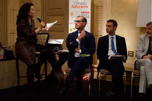 da sinistra: Anna Scafuri, Tiziano Tempestini, Ettore Prandini e Alberto Lupini