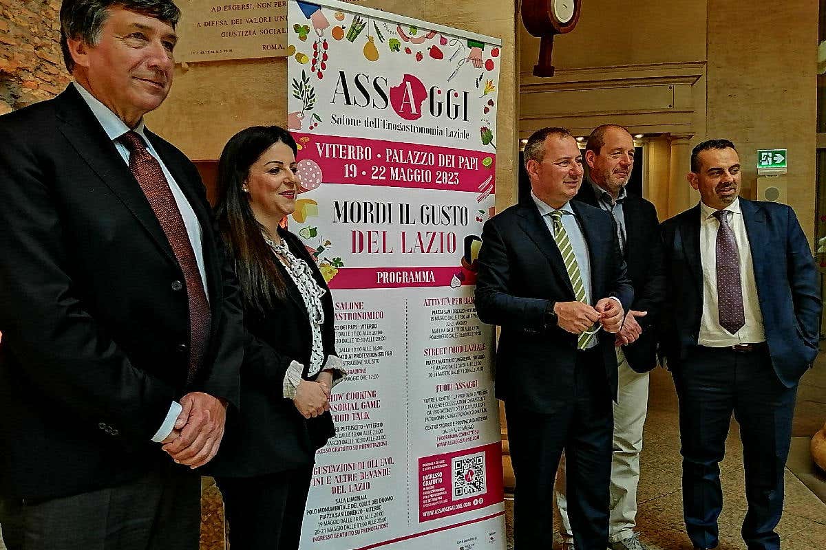 La presentazione di Assaggi, festival dedicato all'enogastronomia laziale 