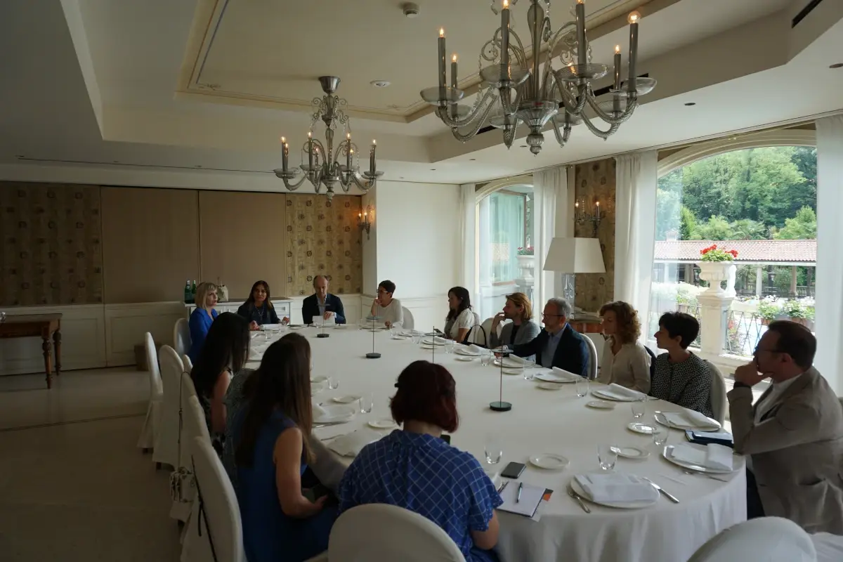 Un momento della presentazione&nbsp; &ldquo;La dieta del restart ormonale&rdquo;, 28 giorni per rigenerare corpo e mente