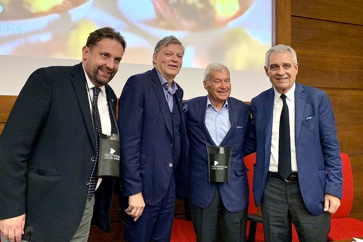 Edy Morandini, Giovanni Da Pozzo, Carlo Sangalli, Walter Filiputti I sapori del Friuli Venezia Giulia in passerella