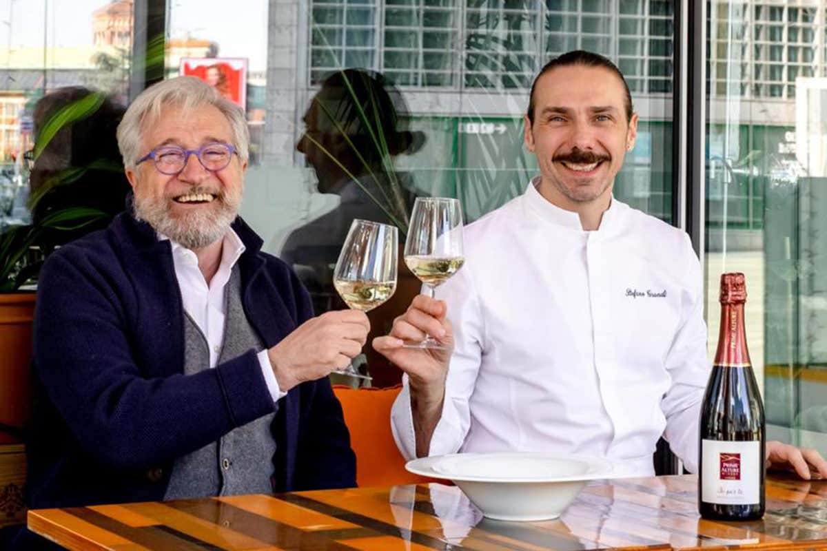 Roberto Lechiancole e Stefano Grandi Stefano Grandi porta in tavola Oltrep&ograve; e cucina lombarda