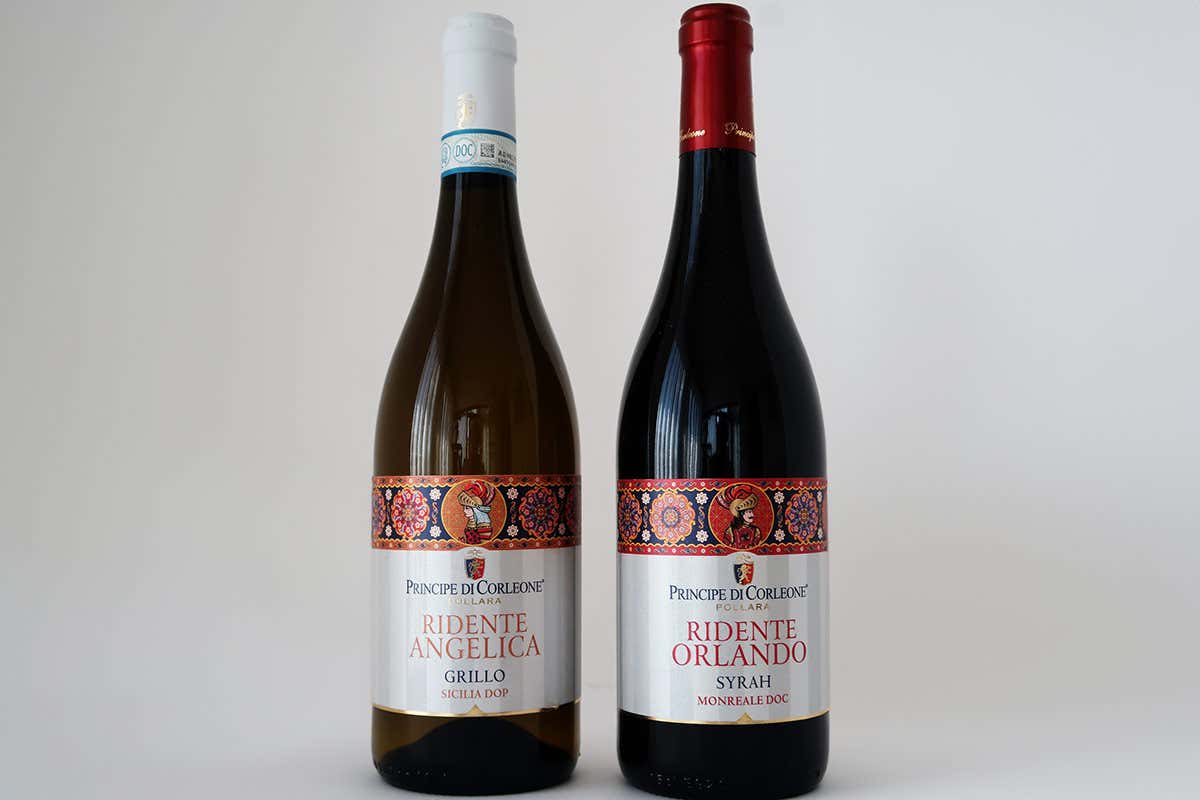 I [Ridente] Angelica e Orlando, profumati Grillo e Syrah di Principe di Corleone