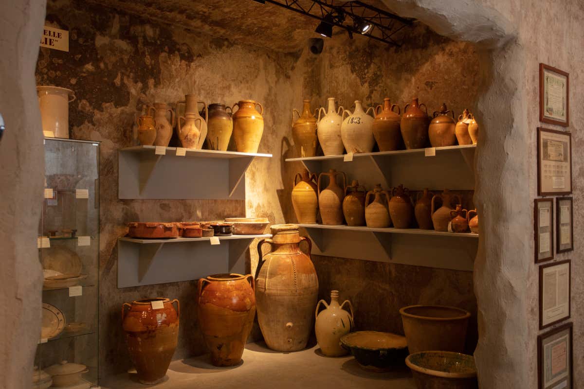 Uno scorcio del Museo della Civiltà del Vino Primitivo