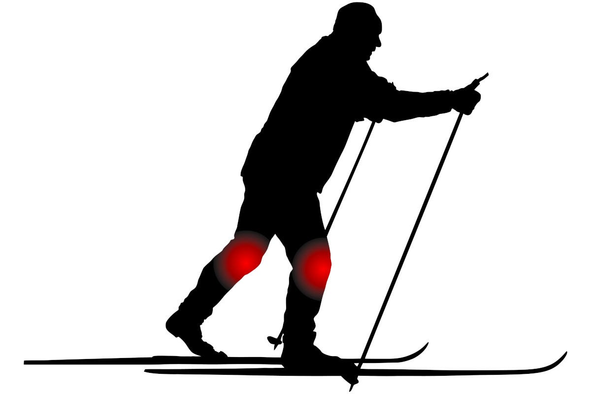 Coloro che hanno subito un intervento di protesi di ginocchio, totale o monocompartimentale che sia, possono continuare a sciare? Si può tornare a sciare dopo l'impianto di protesi al ginocchio?