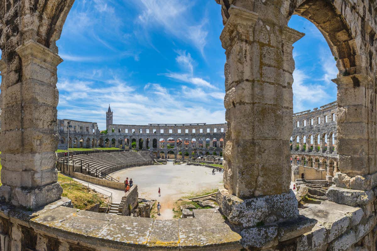L'Arena di Pola. Foto: ET Istria - I Coric Ecco sette cose da fare in Istria a primavera