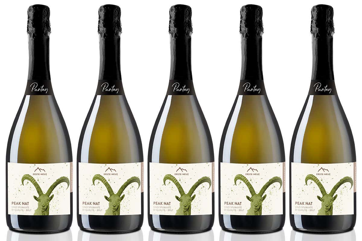 Puntay Peak Nat 2022&nbsp; Da Erste Neue ecco Peak Nat il primo spumante col&nbsp; timbro ed il carattere altoatesino dei suoi vini