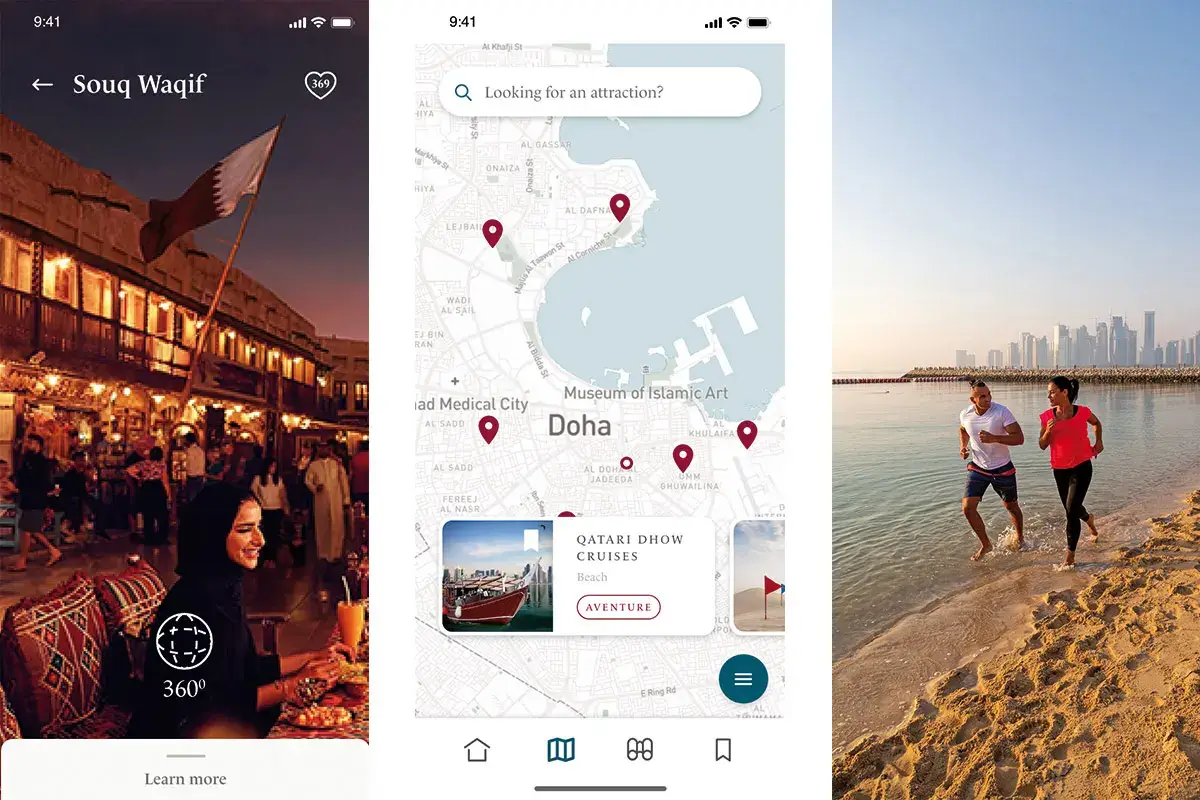 Nella seconda fase dello sviluppo, l&rsquo;applicazione offrir&agrave; una quantit&agrave; ancor maggiore di esperienze Nasce Vist Qatar, la app mobile Assistente di viaggio su misura