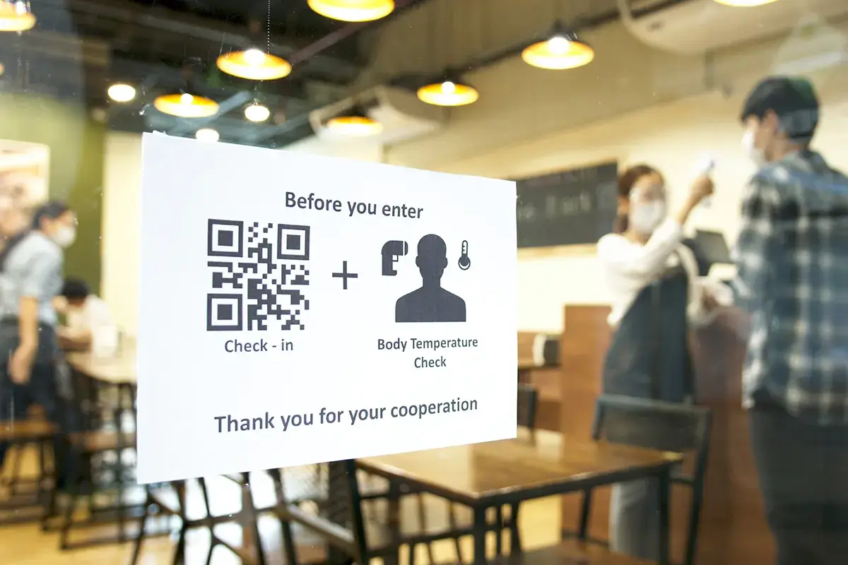 Qr Code all'ingresso del ristorante Qr code per entrare al ristorante? L'Italia (purtroppo) non &egrave; pronta