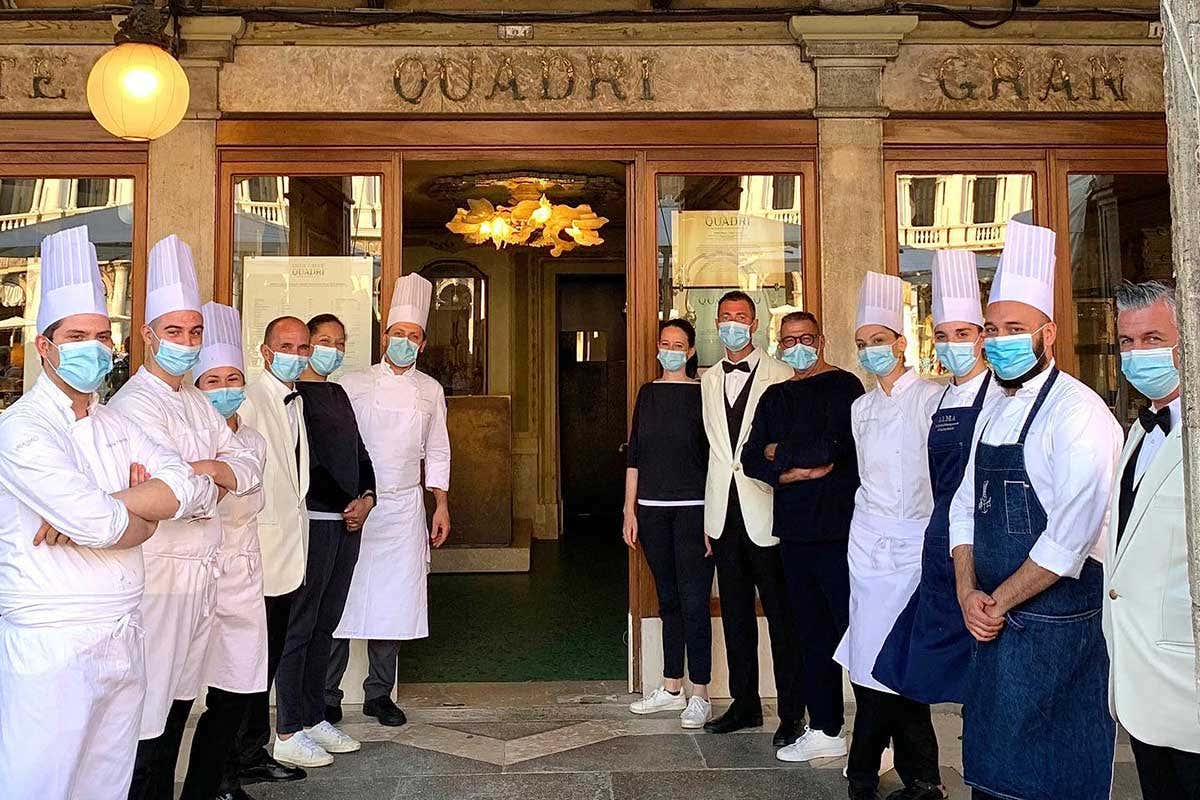 Il Grancaffè e Ristorante Quadri a Venezia Alajmo e Palladio Holding di nuovo insieme per i progetti post-Covid Il Grancaffè e Ristorante Quadri a Venezia Alajmo e Palladio Holding di nuovo insieme per i progetti post-Covid