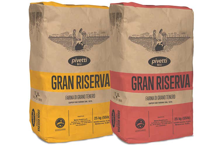 (Qualità superiore e origine certificata per le farine Molini Pivetti)