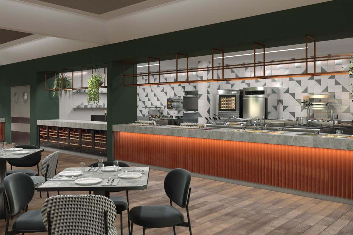 Quark Hotel Milano, area ristorante 