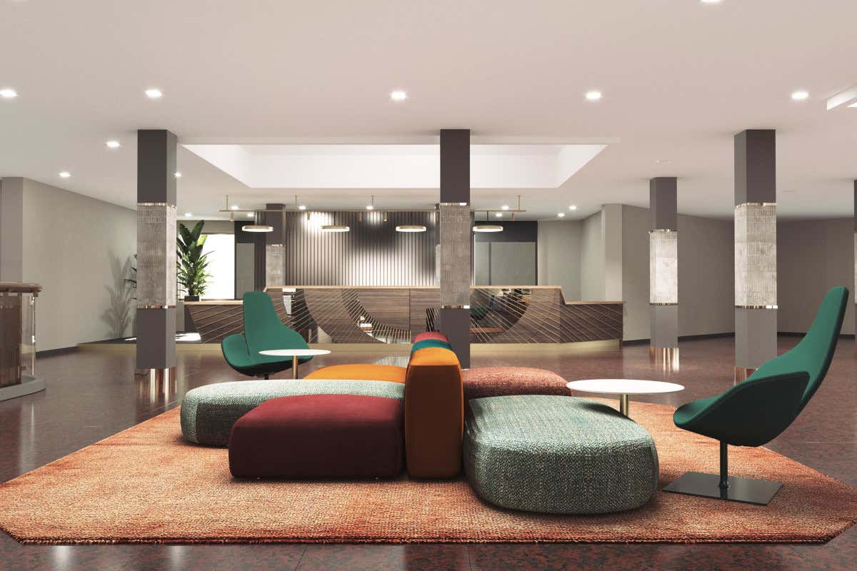 Sala ricevimento del Quark Hotel Milano 