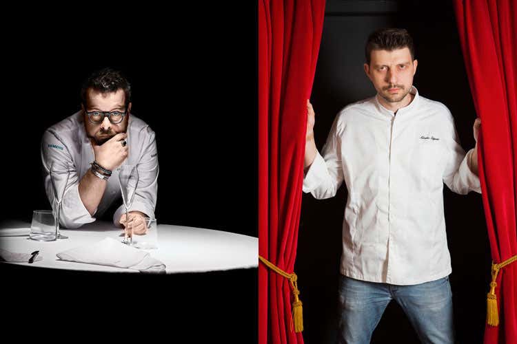 Eugenio Boer e Alberto Gipponi (Quattro mani e tanta improvvisazione Cena a sorpresa firmata Boer-Gipponi) Eugenio Boer e Alberto Gipponi (Quattro mani e tanta improvvisazione Cena a sorpresa firmata Boer-Gipponi)