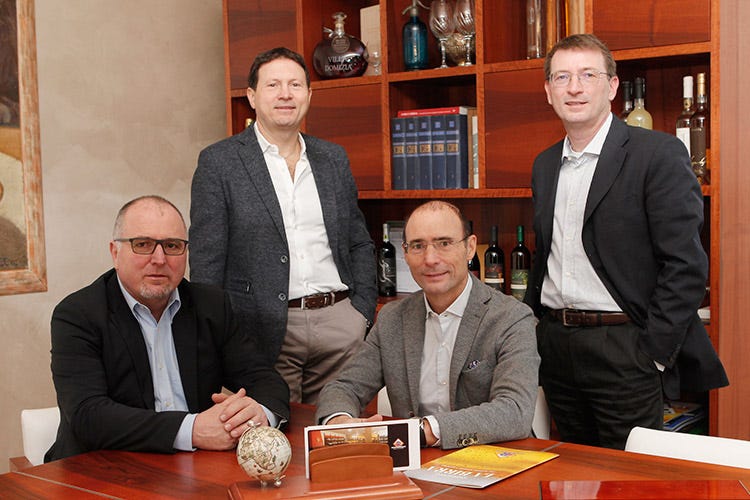 Maurizio, Luca, Giampietro ed Enrico Rota - Quattroerre Group festeggia 35 anni puntando all’internalizzazione