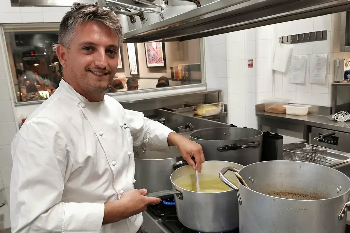 Ventimiglia in cucina Quattroventi, un ristorante contemporaneo dove tutto &egrave; perfetto