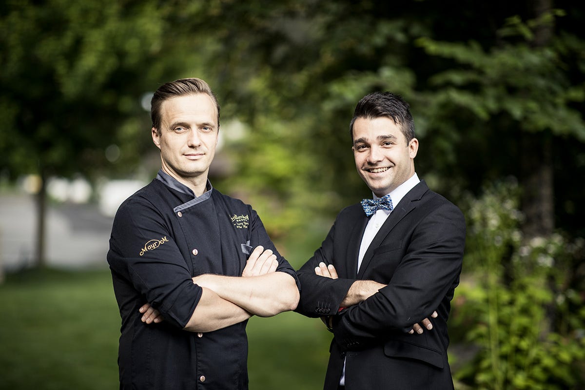 Chef Michael Mayr e Sommelier Matteo Lattanzi Quellenhof, in Alto Adige e sul Garda vacanza di sport e relax