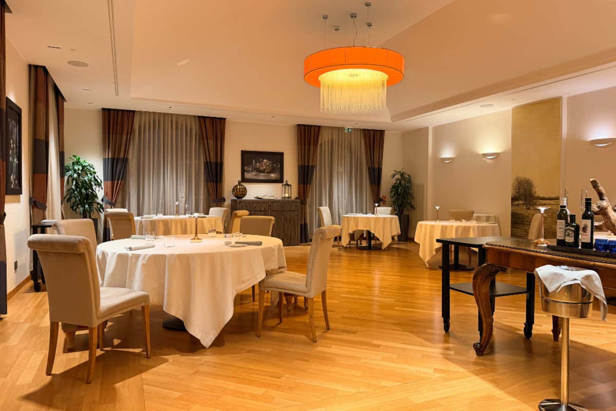 La sala del ristorante Radici