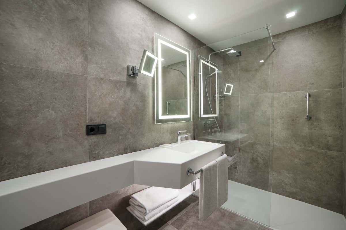 Il bagno della standard room Nel cuore del Parioli apre il Radisson Blu Ghr Roma