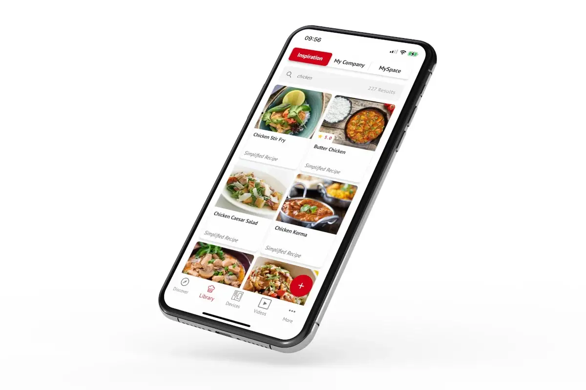 ConnectedCooking di Rational: l'App cambia look e migliora le funzionalit&agrave;