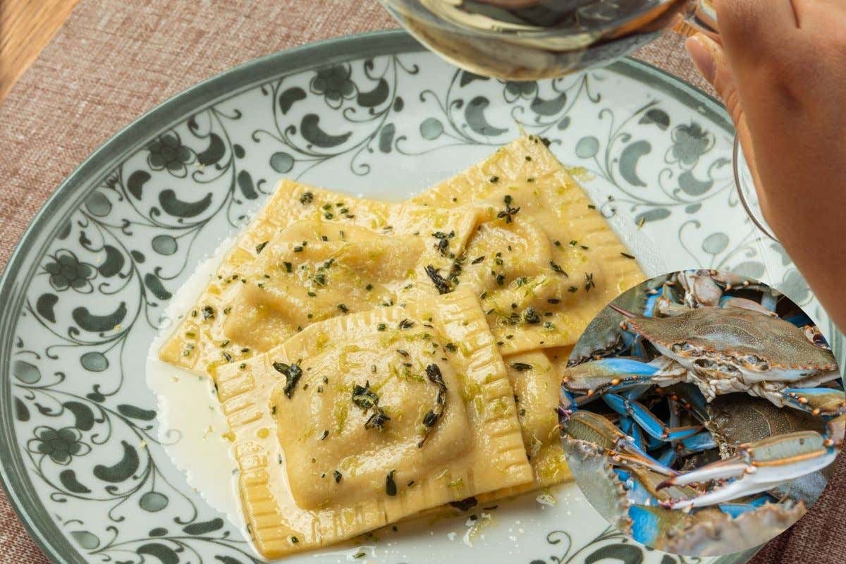Il granchio blu arriva da Eataly: i ravioli nei menu di cinque ristoranti italiani Il granchio blu arriva da Eataly: i ravioli nei menu di cinque ristoranti italiani