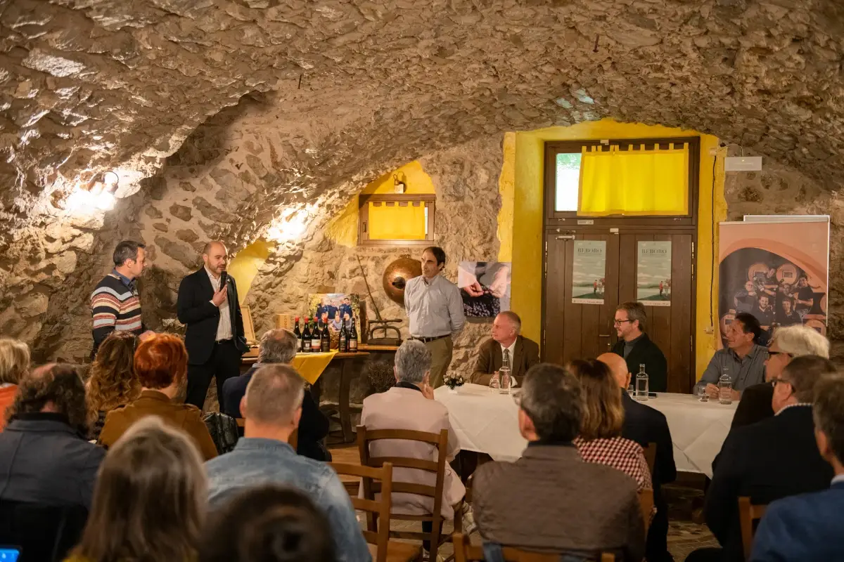 Un momento di &ldquo;Reboro. Territorio e Passione&rdquo; Reboro e Buttafuoco Storico, gemellaggio nel nome della qualit&agrave;