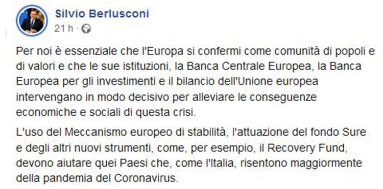 Recovery Fund, da Conte a Salvini Una politica opportunista sui social