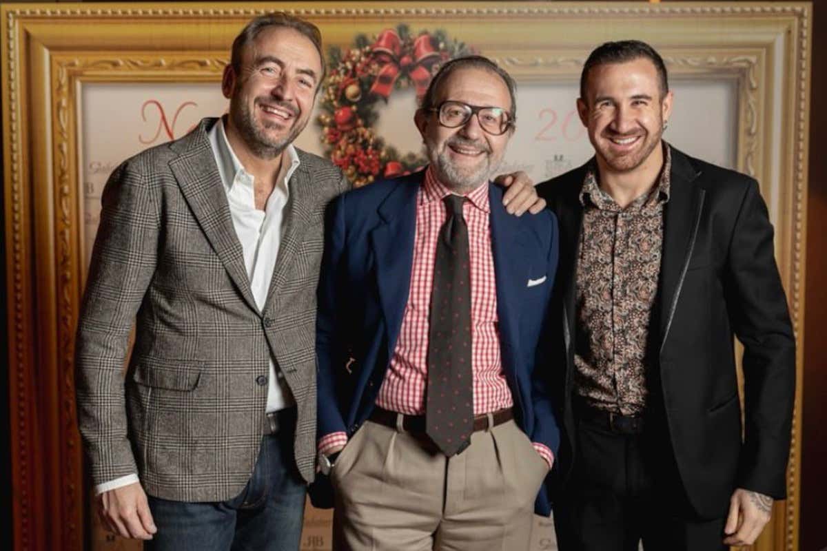 Simone Arnetoli, Matteo Perduca e lo chef Vincenzo Dilorenzo